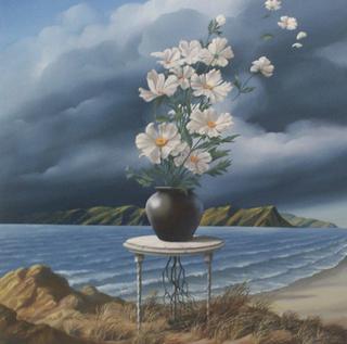 'Giant Poppies Fly' (SOLD) by Bruce Luxford