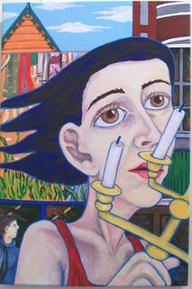 'Candles in the City' by Gabriel Heimler/Anna Proc (SOLD)