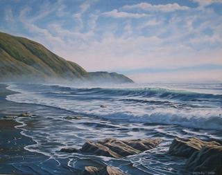 'Paekakariki' by Sam Earp (SOLD)