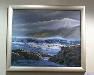 'Owhiro Bay' by Sam Earp (SOLD)