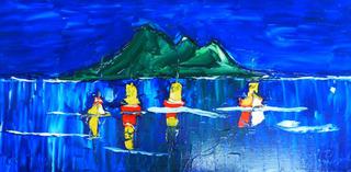 'Island Bay Winter' by Vincent Duncan