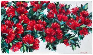 'Pohutukawa Glow' by Diana Peel (SOLD)