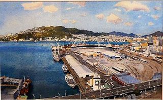 'From Wadestown' by Alan Collins (SOLD)