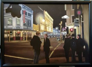 'Cuba St Shadows' by Melissa McDougall (SOLD)