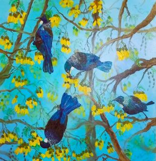 'Kowhai Canopy' by Steph Lockwood