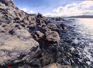 'The Sunlit Sea' by Iwen Yong (SOLD)