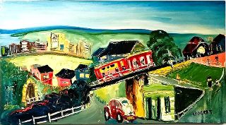 'Wellington Cable Car' by Vincent Duncan