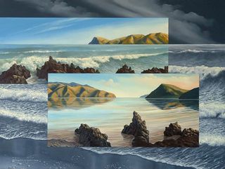 'Lands Edge 2' by Bruce Luxford (SOLD)