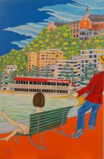 'Mermaid Parade' by Gabriel Heimler and Anna Proc (SOLD)