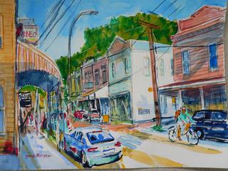Aro St Wellington' by George Thompson (SOLD)