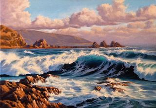 'Wild Houghton Bay' by Sam Earp (SOLD)