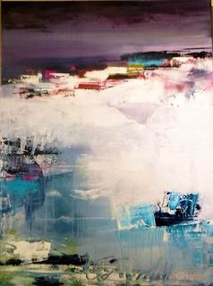 'Ice under the Midnight Sun' by Claudia Grutke (SOLD)