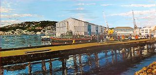 'Waterfront Walks' by Ronda Thompson (SOLD)