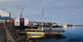 'Yellow Reflections' by Ronda Thompson (SOLD)