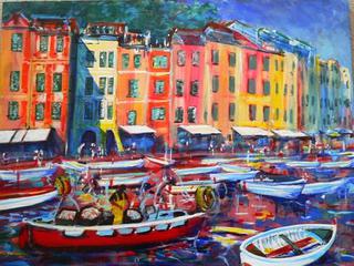 'Memories of Portafino' by George Thompson (SOLD)