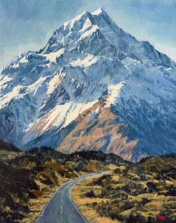 'Road to Mt Cook' by Iwen Yong (SOLD)