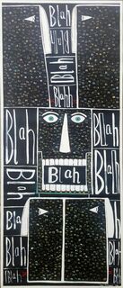 'Coming and Going Blah Blah Blah' by Paul Vincent (Sold)