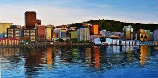 'Wellington City' by Ronda Thompson (SOLD)