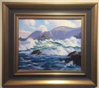 'Houghton Bay towards Island Bay' by Sam Earp (SOLD)
