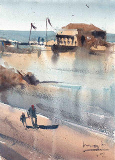 'Bait House No 3' by Michael Bennett (SOLD)