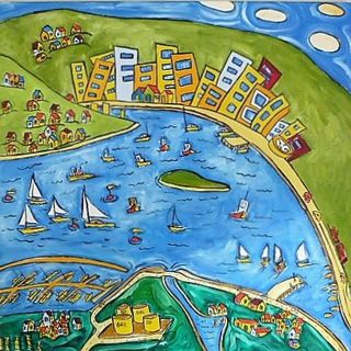'From Wainui Hill' by Vincent Duncan