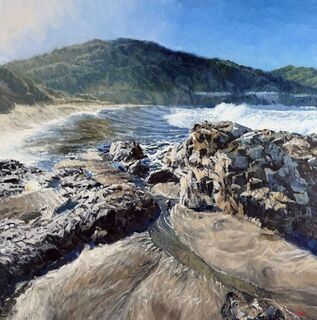 'Seaspray Houghton Bay' by Iwen Yong