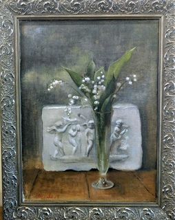 'Still Life and Fragment' by Tatyana Kulida (SOLD)