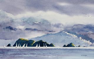 'Regatta from Petone' by Phil Dickson