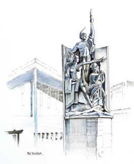 'Kupe Statue' by Phil Dickson