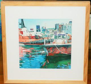 'The Waterfront' by Joy de Geus (SOLD)