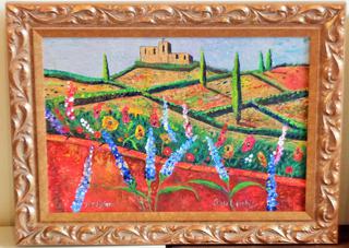 'French Fields' by Jane Hyder (SOLD)
