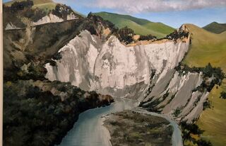 'Rangitikei Cliffs' by Graham Moeller