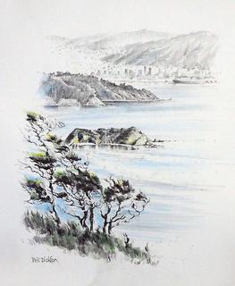 'Across the Harbour' by Phil Dickson (SOLD)