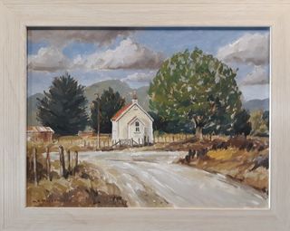 'At Kakahi' by Bill MacCormick (SOLD)