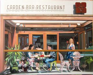 'At the Southern Cross' by Zad Jabbour (SOLD)