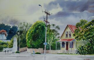 'Clearing Skies Pauatahanui' by Phl Dickson (SOLD)