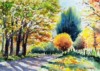 'Country Road' by Phil Dickson (SOLD)