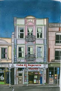 'Cuba St Superette' by Sarah Pou (SOLD)