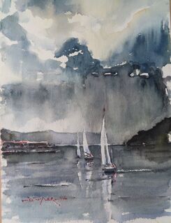 'Evans Bay' by Dianne Taylor (SOLD)