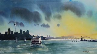 'Evening Trip to Town' by Phil Dickson (Print Only)