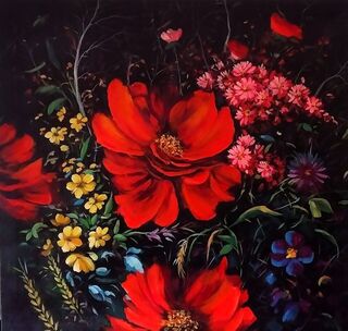 'Full of Life' by Ashraf Pirinia (SOLD)