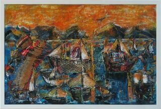 'Harbour Sunrise' by Peter Augustin