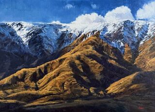 'Hawkdun Ranges Central Otago' by Iwen Yong (SOLD)