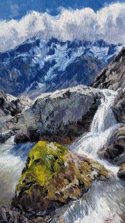 'Hooker Valley Mt Cook' by Iwen Yong