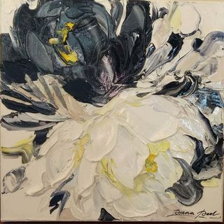 'Flower Abstract 4 by Diana Peel (SOLD)