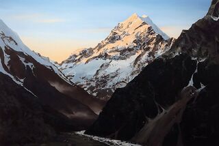 'Sunset Spectacle Aoraki Mt Cook' by Graham Moeller