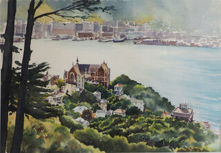 'Inner Harbour Sentinel' by Phil Dickson (SOLD)