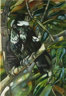 'Tui in the Bush' by Joya de Geus