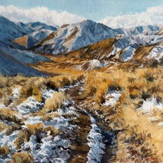 'Lindis Pass' by Iwen Yong
