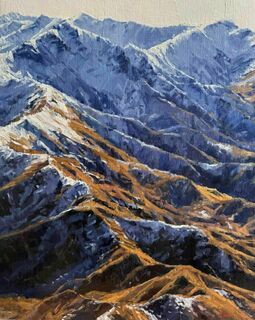 'Lindis Pass 2' by Iwen Yong (SOLD)